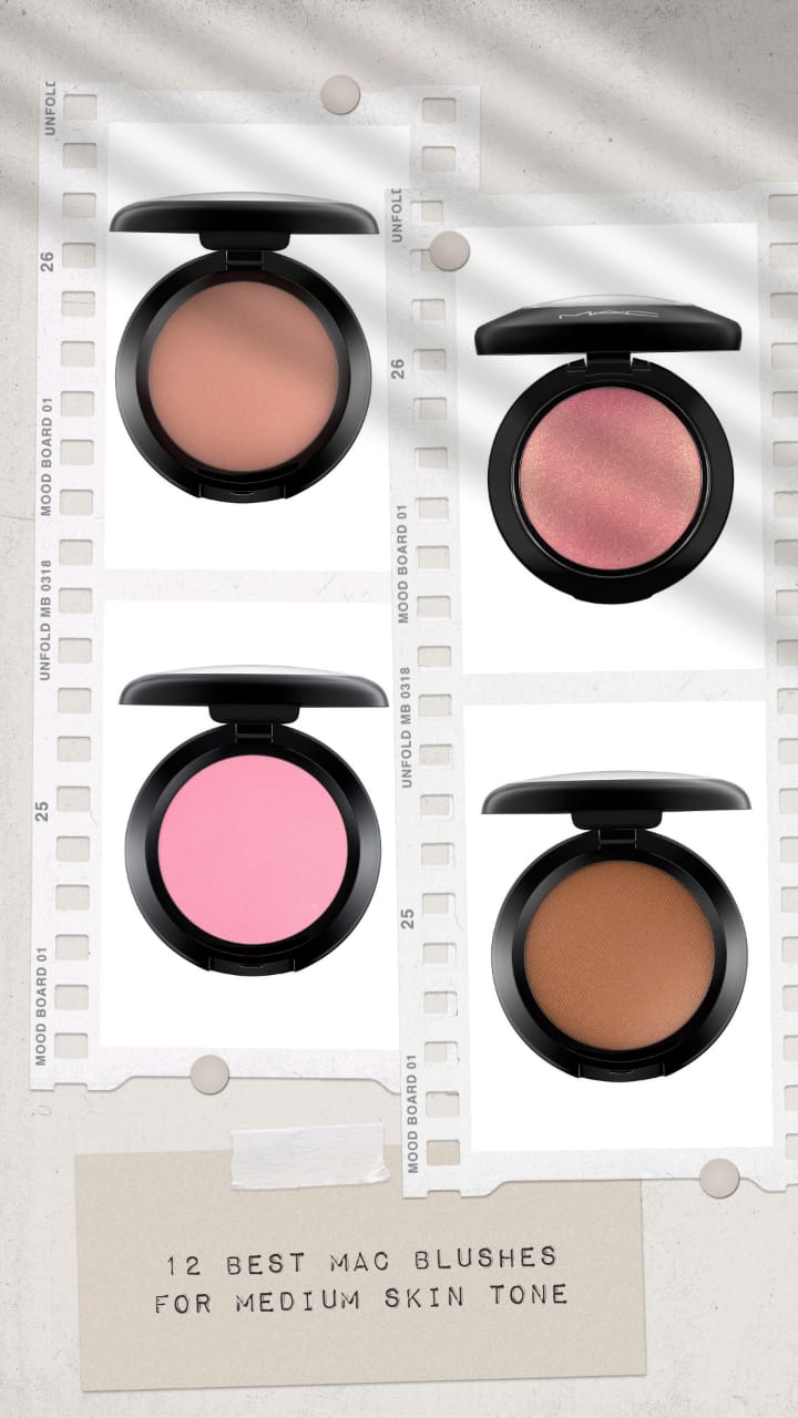 best mac blushes for brown skin